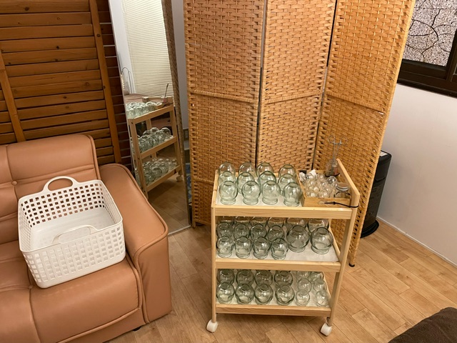カッピングで使用するカップ